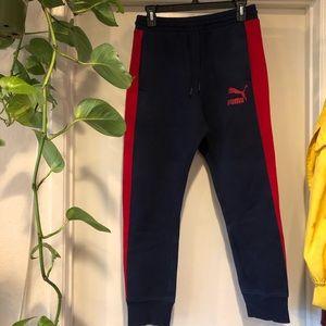 puma drawstring sweatpants